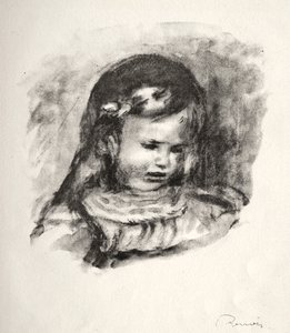 克劳德·雷诺阿（Claude Renoir），低头，1904年。 作者 皮埃尔·奥古斯特·雷诺阿