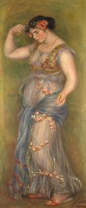 响板舞女，1909年 作者 皮埃尔·奥古斯特·雷诺阿