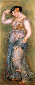 响板舞女，1909年 作者 皮埃尔·奥古斯特·雷诺阿