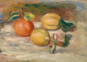 柠檬和橙子（Citrons et orange） 作者 皮埃尔·奥古斯特·雷诺阿
