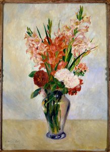 Les glaieuls 画作 Pierre Auguste Renoir (1841-1919) 1885 年 0.75 x 0.54 m 巴黎，奥赛博物馆 作者 皮埃尔·奥古斯特·雷诺阿