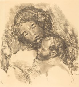 Maternity Maternite，约1912年。 作者 皮埃尔·奥古斯特·雷诺阿