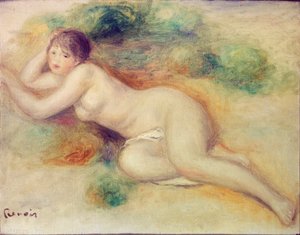 女孩的裸体图，1880-1889年