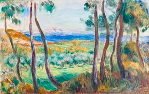 Pines near Cagnes, c. 1910 (oil on canvas)   1459635   zh       chinese Successfully Translated  Original: Mozart (colour litho) Translat: Mozart (colour litho) 1409355 zh chinese Successfully Translated Original: Triumph of Saint Thomas Aquinas Translat:  作者 皮埃尔·奥古斯特·雷诺阿
