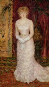Jeanne Samary的肖像（1857-90）1878年
