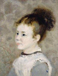 珍妮·西斯利（Jeanne Sisley）的肖像，1875年 作者 皮埃尔·奥古斯特·雷诺阿