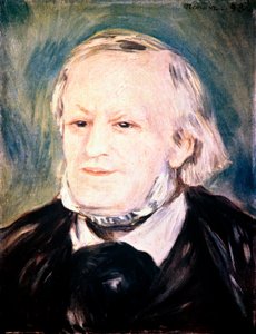 理查德·瓦格纳（Richard Wagner）1813-1883年，德国作曲家，指挥和散文家，1882年 作者 皮埃尔·奥古斯特·雷诺阿
