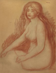 沐浴者 作者 皮埃尔·奥古斯特·雷诺阿