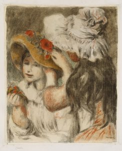 哈特平角，约1897年 作者 皮埃尔·奥古斯特·雷诺阿