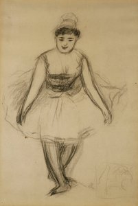 歌手Rosita Mauri； La Chanteuse Rosita Mauri， 作者 皮埃尔·奥古斯特·雷诺阿