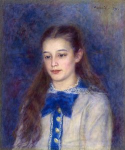 泰雷斯·贝拉德（ThérèseBerard），1879年 作者 皮埃尔·奥古斯特·雷诺阿