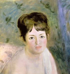 女人的头，c.1876