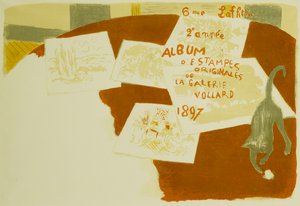 封面为“ Vollard画廊的原始版画专辑”；沃尔拉尔德美术馆的原始唱片博物馆 作者 皮埃尔·邦纳德