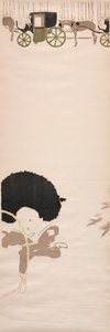 护女长廊，马车带，1895年。 作者 皮埃尔·邦纳德