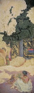 在地中海（三联画），1911年 作者 皮埃尔·邦纳德