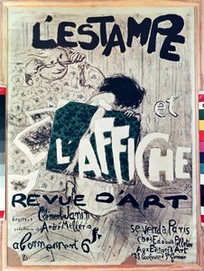 海报广告LEstampe et poster Revue dArt，1897