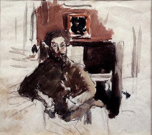 Pierre Bonnard (1867-1947) 20 世纪私人收藏的自画像 作者 皮埃尔·邦纳德