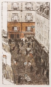 从高空俯瞰街角 作者 由 Ambroise Vollard 出版；奥古斯特·克洛特印刷