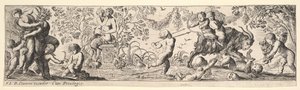 Bacchanal, 1600-1642. 作者 皮埃尔·布雷比埃特