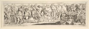 Bacchanal, 1615-42. 作者 皮埃尔·布雷比埃特