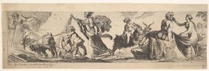Bacchanal, 1615-42. 作者 皮埃尔·布雷比埃特
