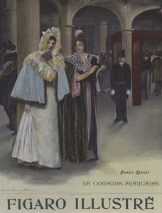 Comedie-Francaise的订阅日（Comedie-Francaise的订阅日）。封面的光辉费加罗，1897年6月