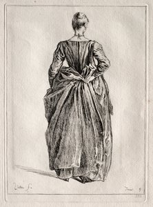 从背面研究一位女性 作者 皮埃尔·查尔斯·特雷莫利埃