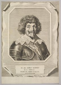 Jean de Saint-Bonnet，Toiras侯爵。 作者 皮埃尔·达雷特