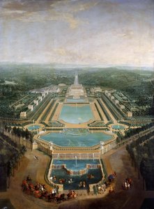 马利的城堡和花园总图，约1724年