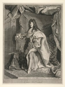 法国国王路易十四（1638-1715 年） 作者 皮埃尔·德雷维
