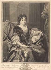 Marie de Laubespine 作者 Nicolas de Largillierre 之后的 Pierre Drevet