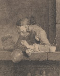 肥皂泡，1739年。 作者 皮埃尔·菲勒