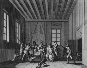 让·保罗·马拉特遇刺案c。 1795年