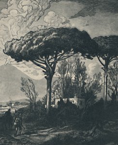 庞贝维苏威火山，1919年