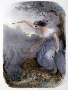 La Fée Willis - in “Les femmes mythologiques””, by Mery and Foelix, ill. by G. Staal, ed. by Gouet 作者 皮埃尔·古斯塔夫·尤金·斯塔尔