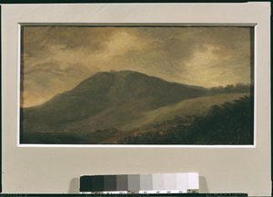 内卡附近的Monte Cavo（卡上油） 作者 皮埃尔·亨利·德·瓦朗谢讷