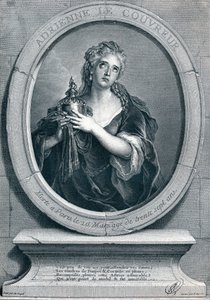 阿德里安娜·勒古弗（Adrienne Lecouvreur）1692-1730作为科妮莉亚（Cornelia），1903年
