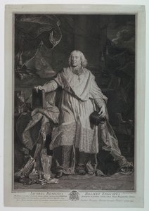 红衣主教雅克-贝尼尼-博苏埃（1627-1704 年）肖像