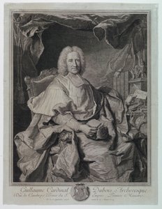 纪尧姆-红衣主教-杜波依斯（1650-1723）的画像
