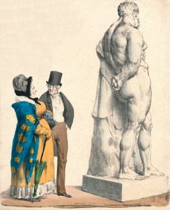 真是个好家伙!你说什么，我的妻子--他！他！他！"，约1822年。  