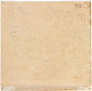 左手素描，1700年代。