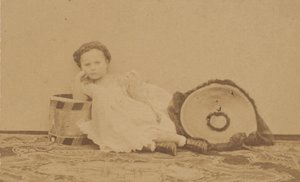 Le tambour, 1860年代。 作者 皮埃尔·路易斯·皮尔森