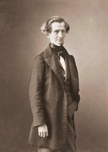 赫克托·柏辽兹 (1803-1869) 的肖像 作者 皮埃尔·路易斯·皮尔森