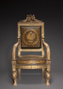 儿童宝座，1822年 作者 Pierre Marie le Jeune Balny