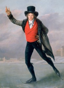 溜冰者，1798年。