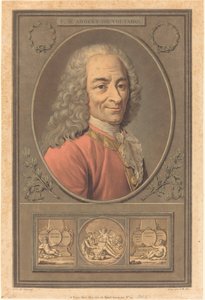 F.M. Arouet de Voltaire. 作者 皮埃尔·米歇尔·阿利克斯