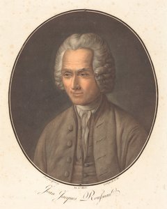 让-雅克-卢梭，在1803年或之后。 作者 皮埃尔·米歇尔·阿利克斯