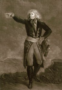 拿破仑-波拿巴担任意大利军队总司令（1796-1797）--皮埃尔-米歇尔（Pierre-Michel）-阿里克斯（1762-1817）的版画作品 作者 皮埃尔·米歇尔·阿利克斯