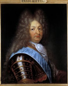 大海豚（1661-1711）肖像，路易十四的儿子 画家：皮埃尔-米尼亚尔（1612-1695） 17世纪 太阳。0,60 X 0,73米 特鲁瓦。美术博物馆 作者 皮埃尔·米尼亚德