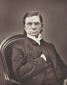 埃米尔-利特雷（Émile Littré） 法国词汇学家和哲学家，1801-1881，约1876。